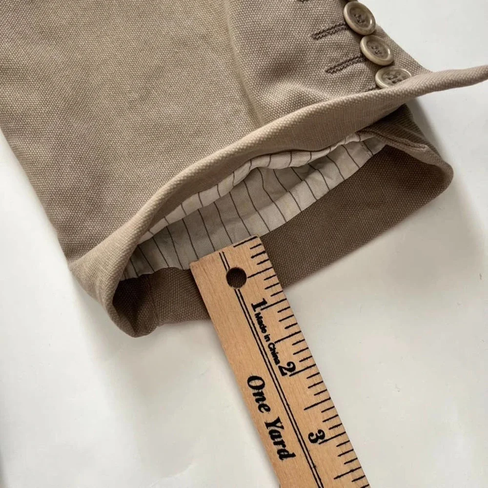 Red Valentino Tan Cotton Blazer Men Size XL/ US42/ IT52